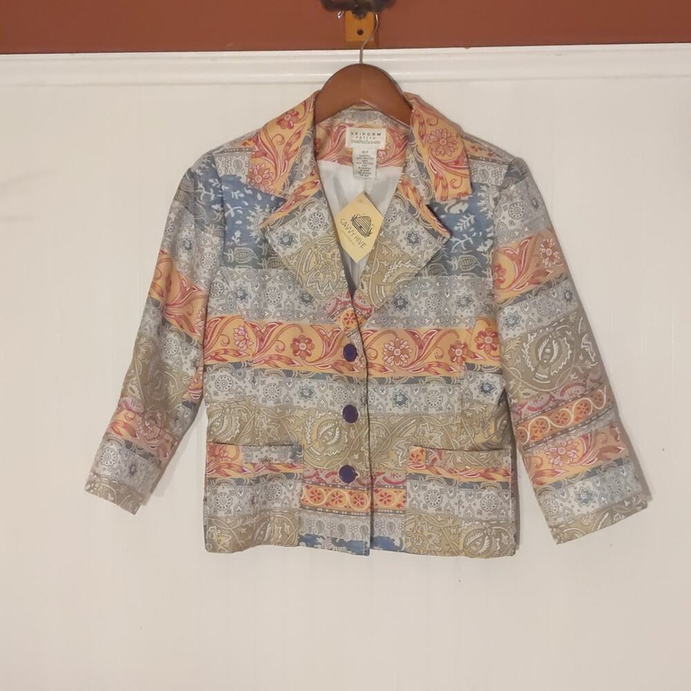 Vintage Uniform JohnPaulRichard Paisley Blazer
